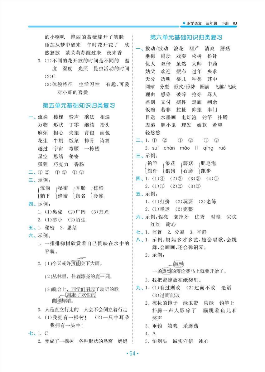 小学生基础知识大全，语文篇